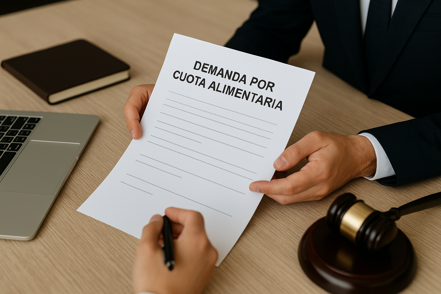 ¿Dónde se presenta demanda por cuota alimentaria siendo adulto en Colombia?